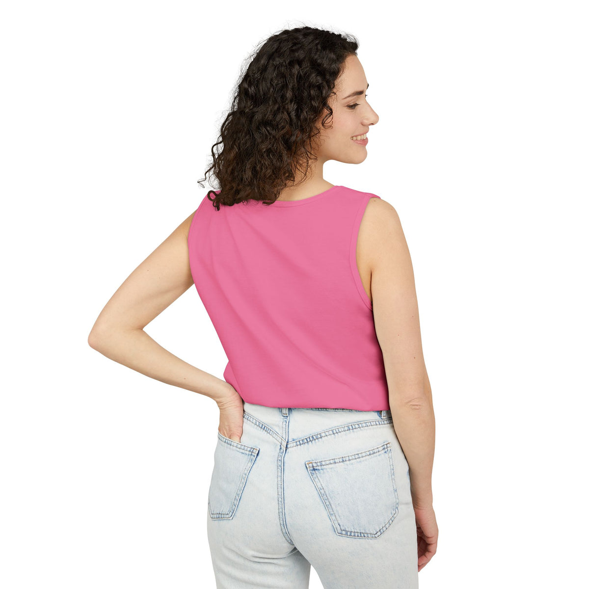 Unisex Garment-Dyed "Tom and Jerry" Tank Top