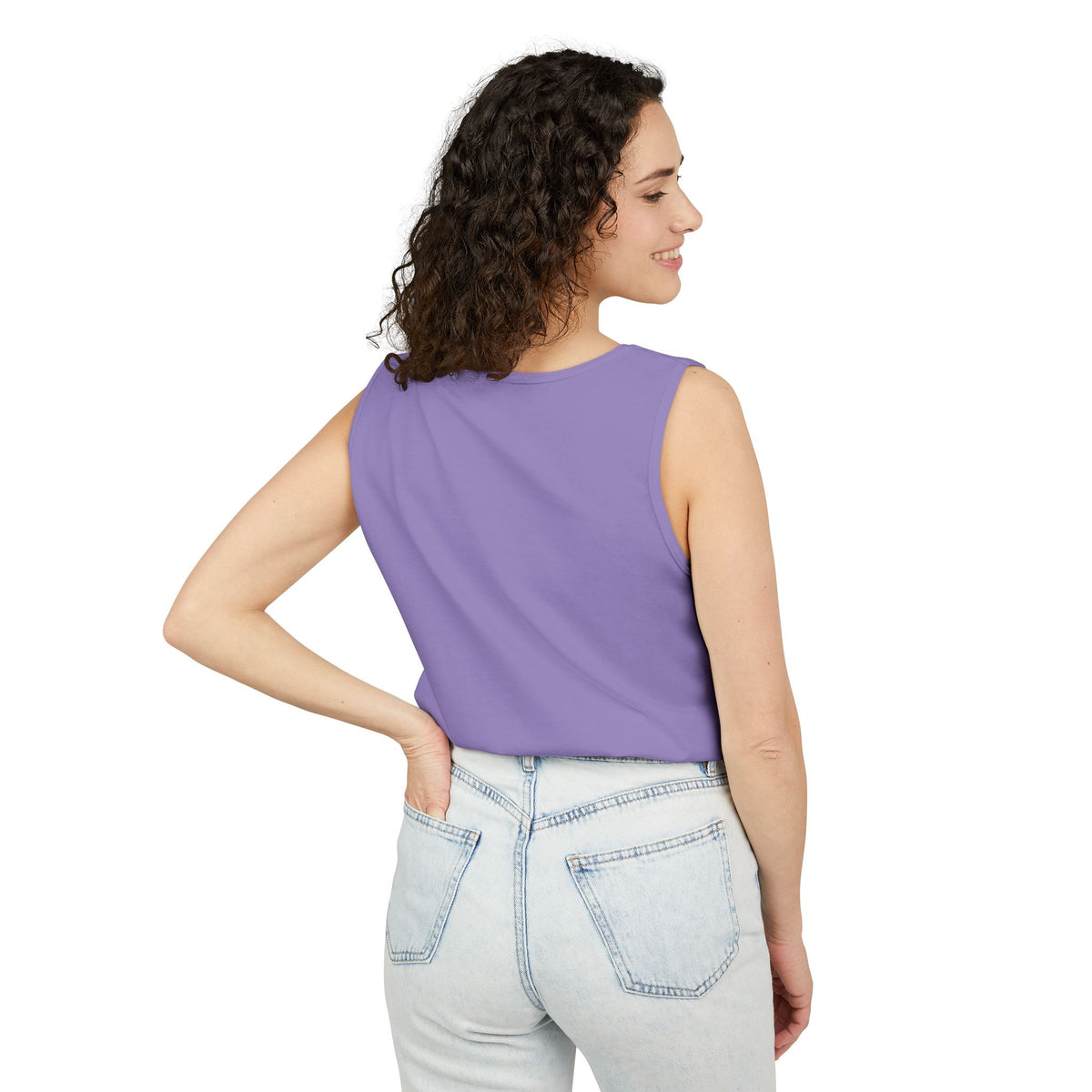 Unisex Garment-Dyed "Tom and Jerry" Tank Top