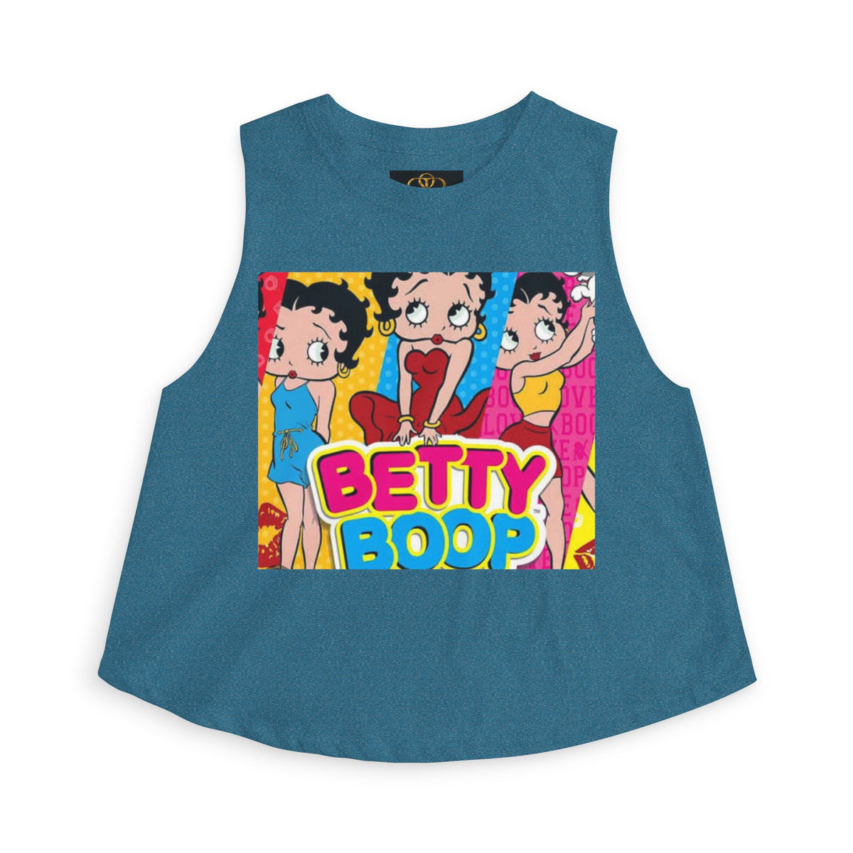 Betty Boop Retro Pop Crop Top — Vintage Cartoon Graphic Tank