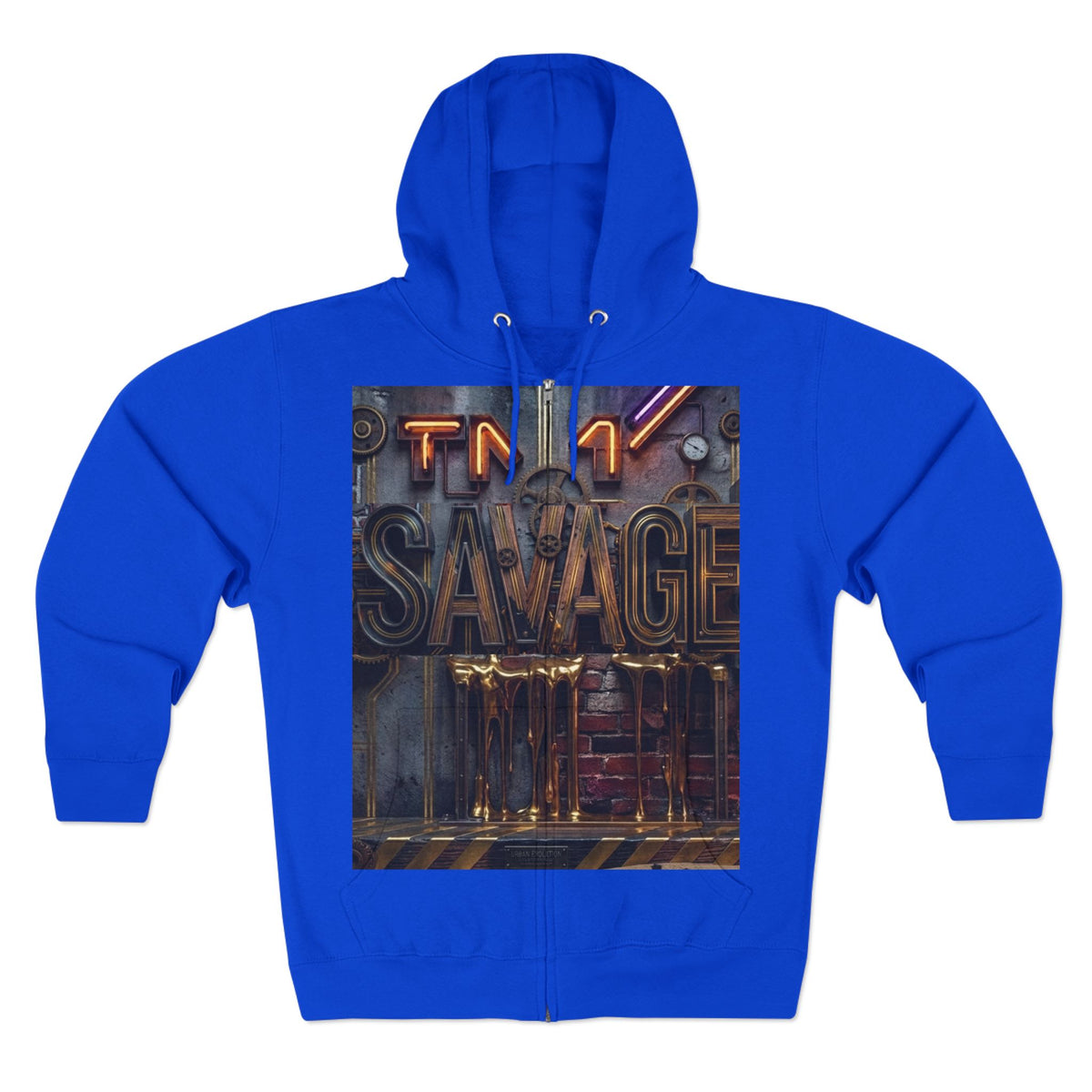 Unisex "Savage graphic" Zip Hoodie