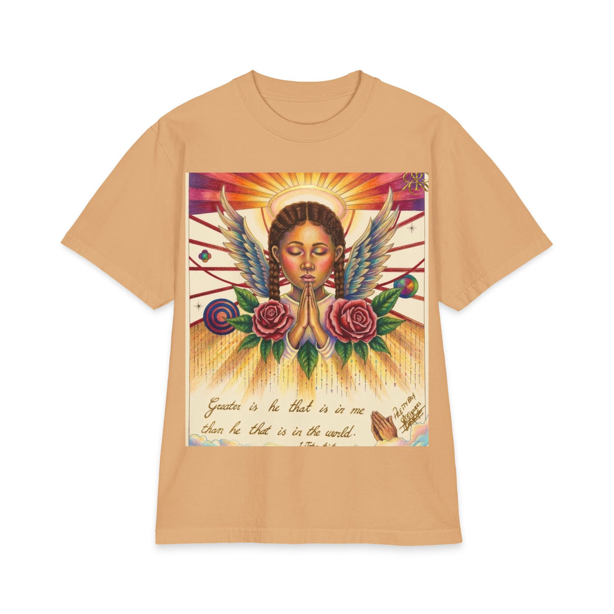Unisex Max "Angel" Heavyweight Short Sleeve