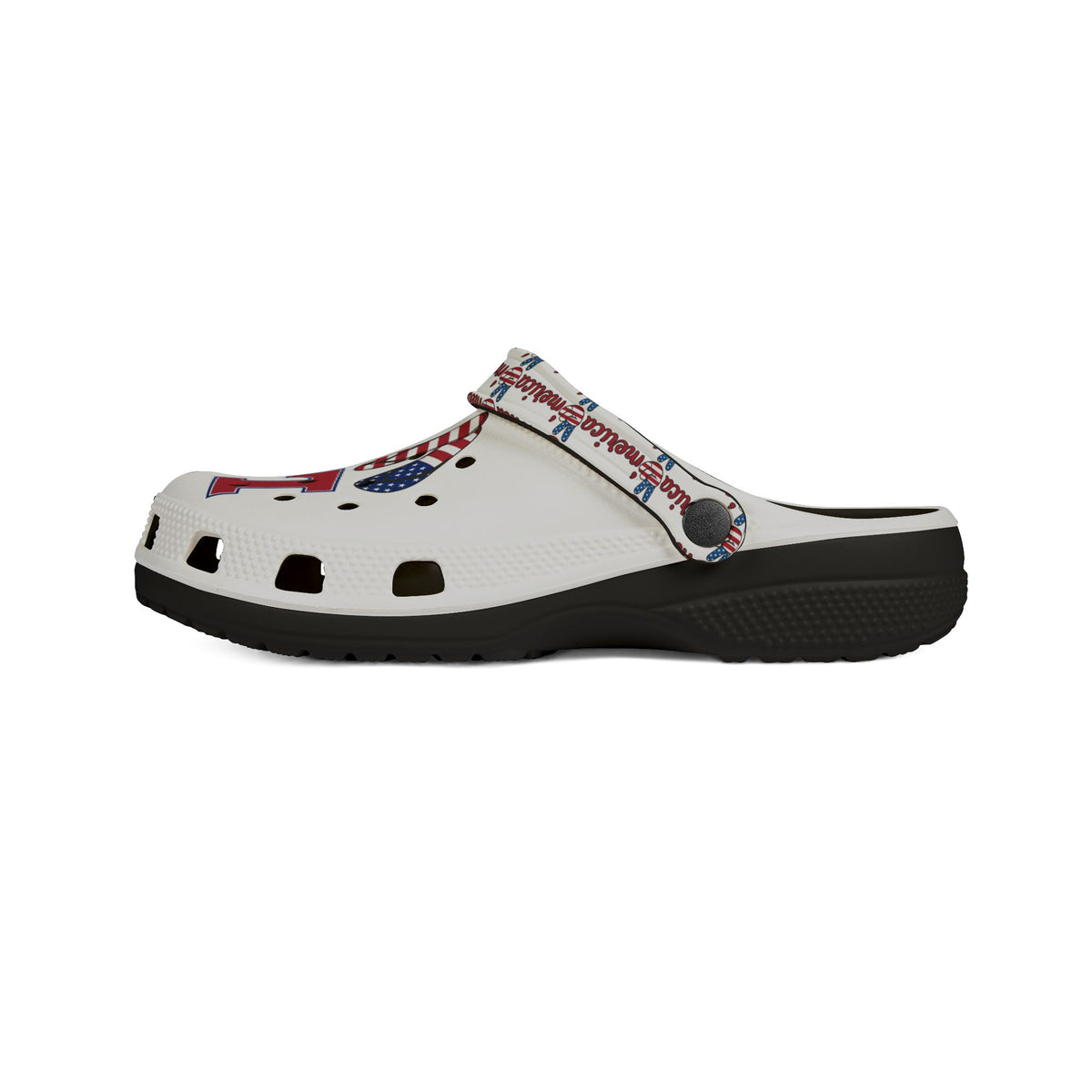 Adult EVA Foam Rubber Shoes (AOP)