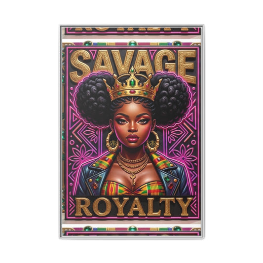 /Matte Canvas, Framed (Multi-color)