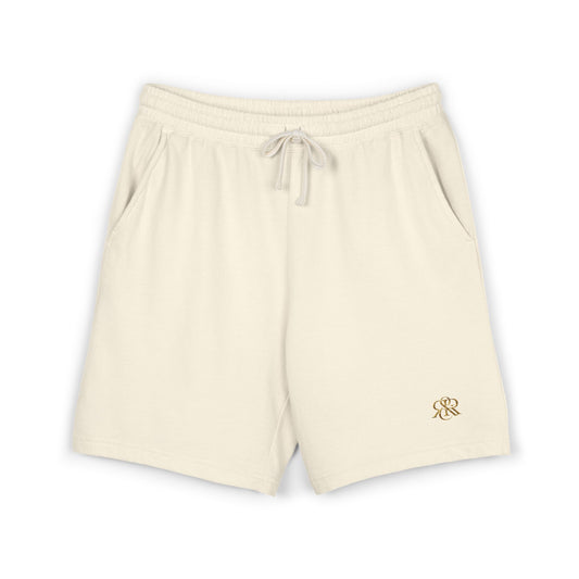 Lightweight Fleece Sweat Shorts — Garment-Dyed Casual Lounge Shorts