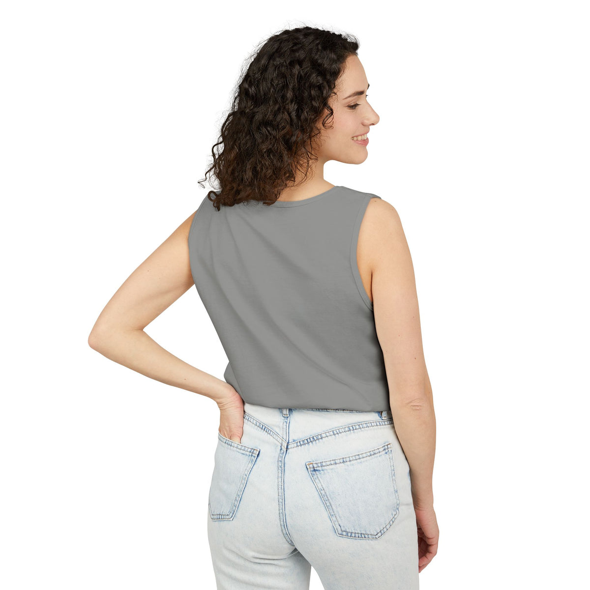 Unisex Garment-Dyed "Tom and Jerry" Tank Top