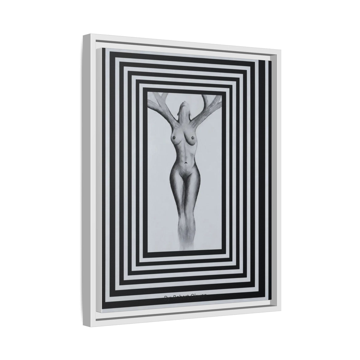Matte Canvas, Framed (Multi-color)