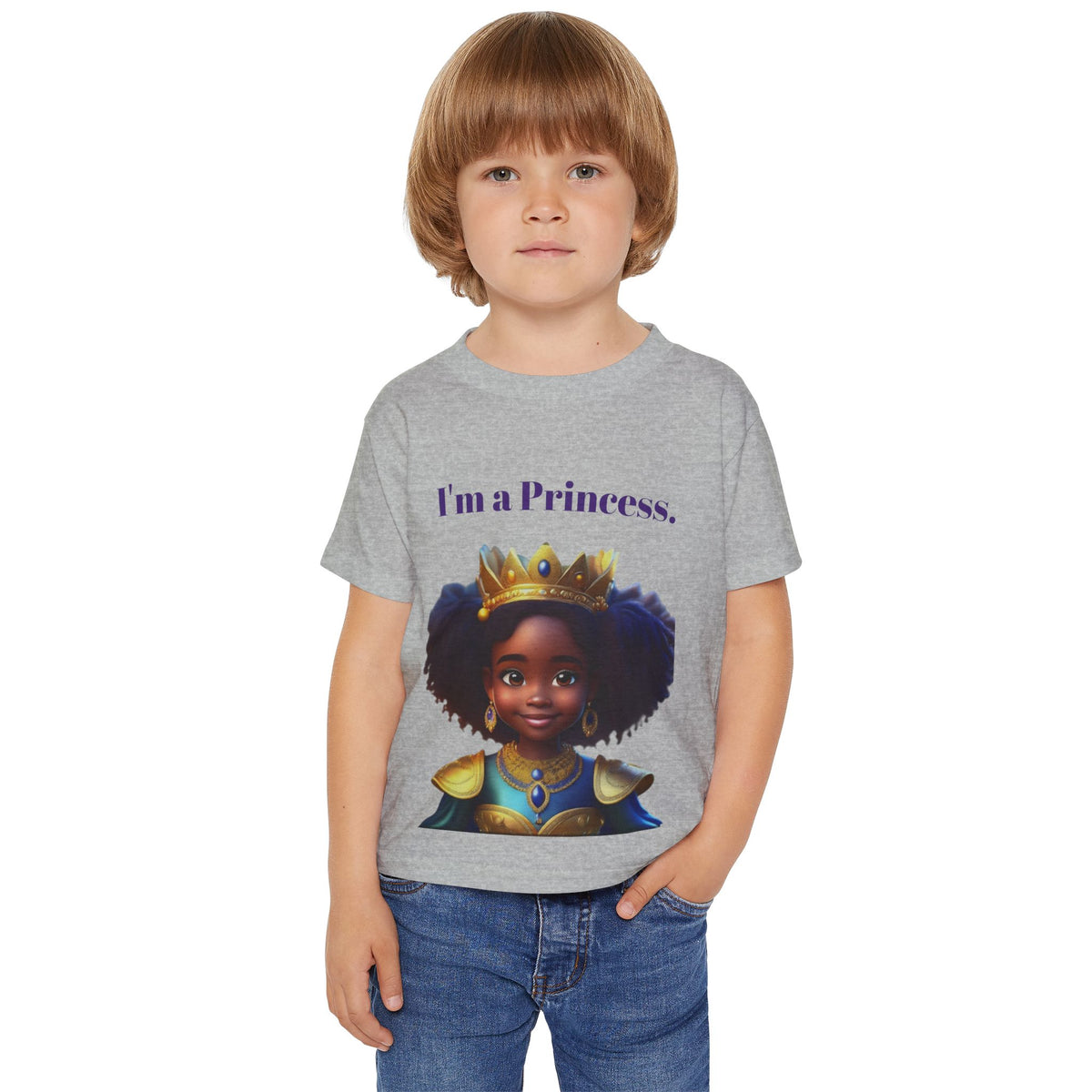 Heavy Cotton™ "Princess" Toddler T-shirt