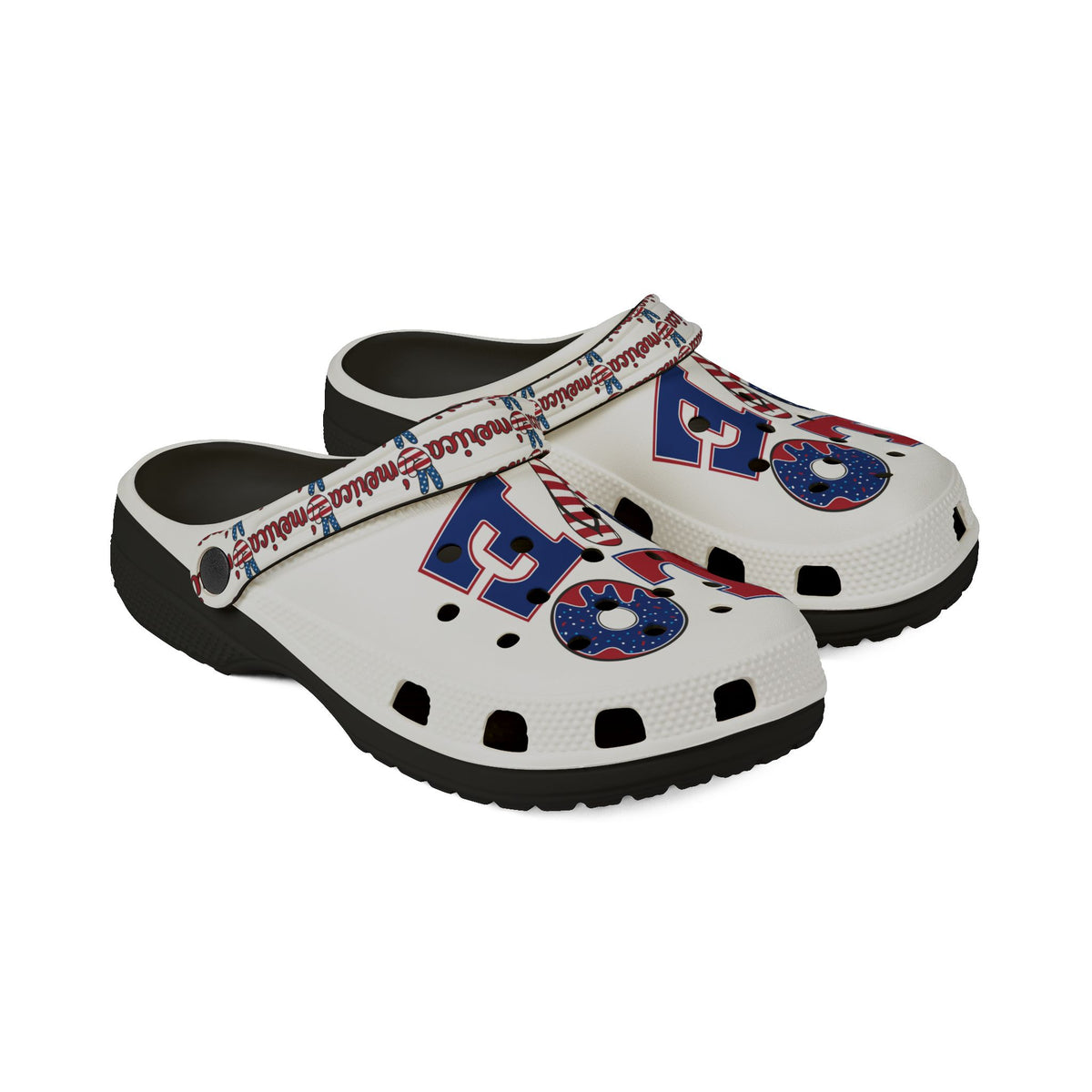 Adult EVA Foam Rubber Shoes (AOP)
