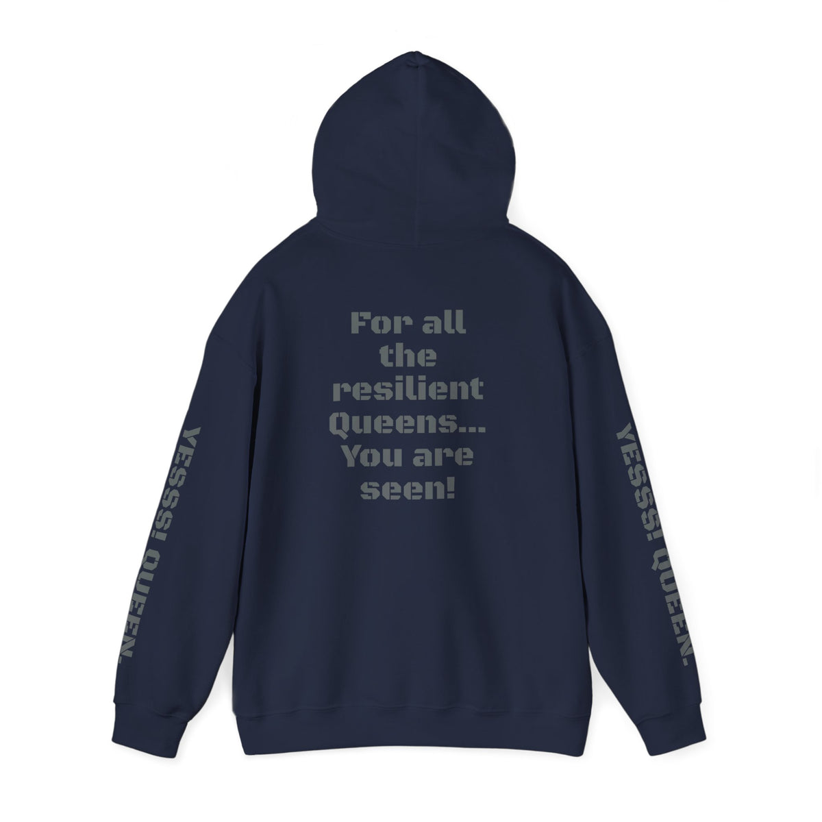 Crowned Girl Hoodie - Black Girl Magic Royalty Sweatshirt