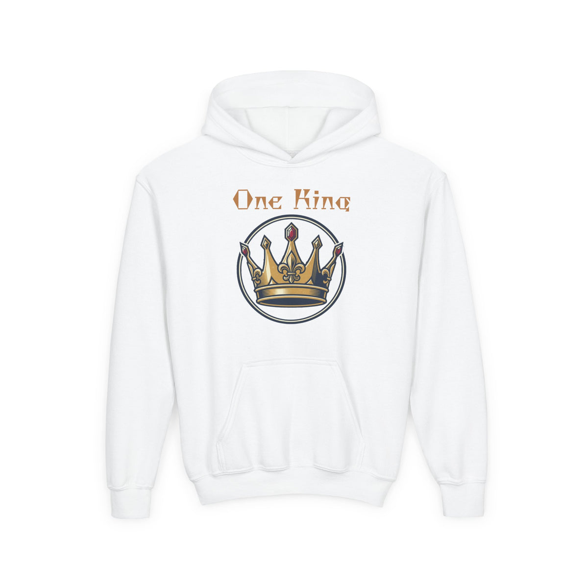 Youth Heavy Blend "One King" Hooded Sweatshirt
