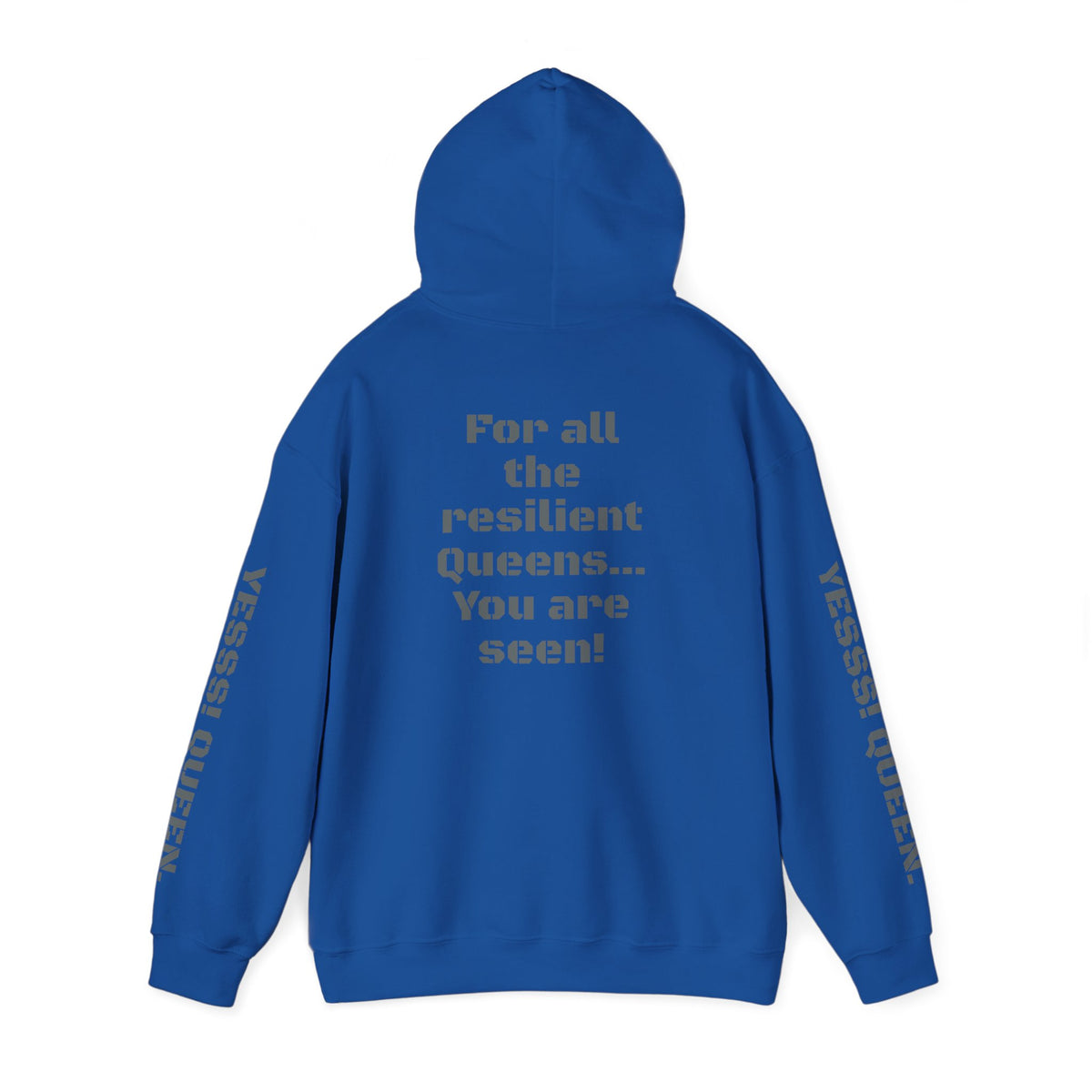 Crowned Girl Hoodie - Black Girl Magic Royalty Sweatshirt