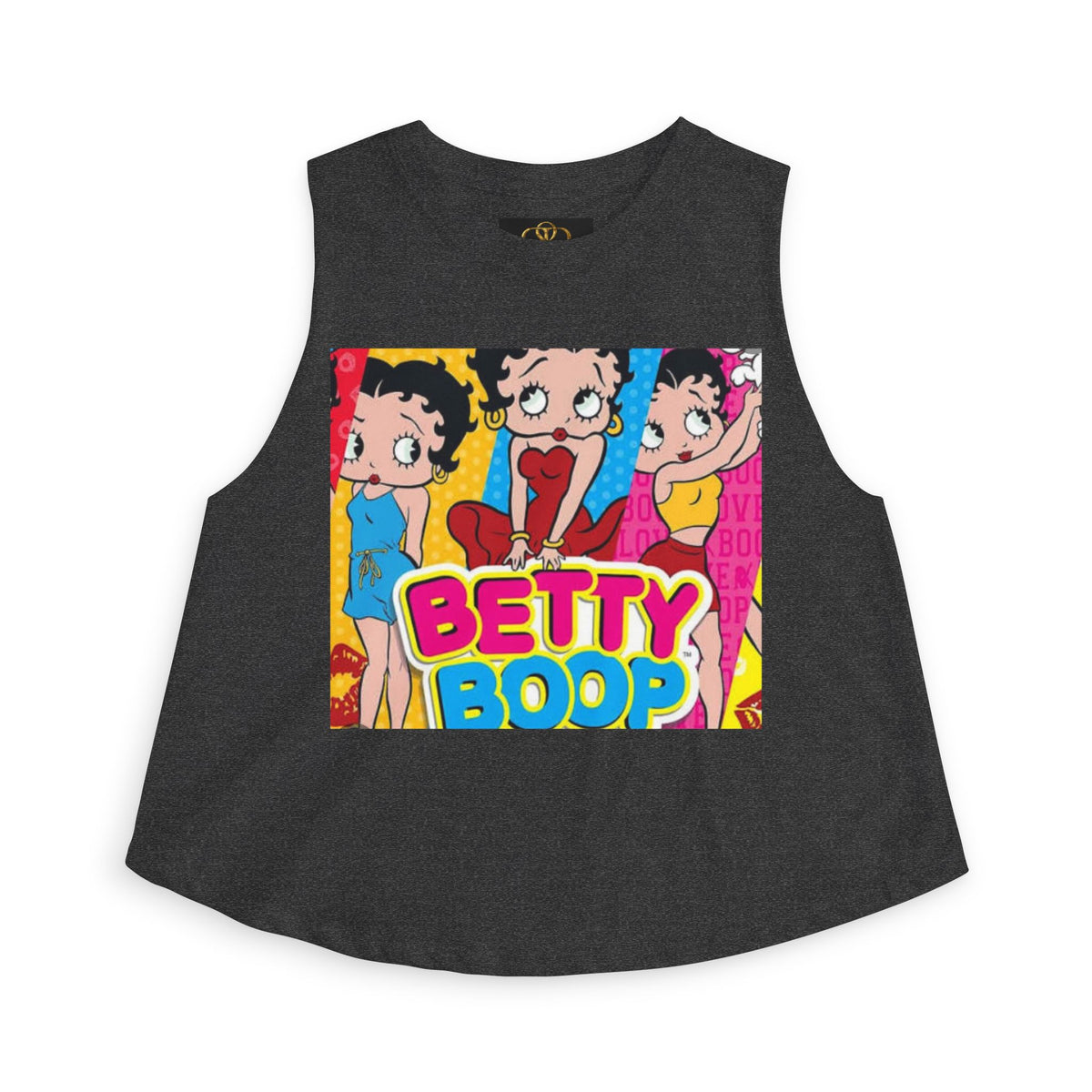 Betty Boop Retro Pop Crop Top — Vintage Cartoon Graphic Tank