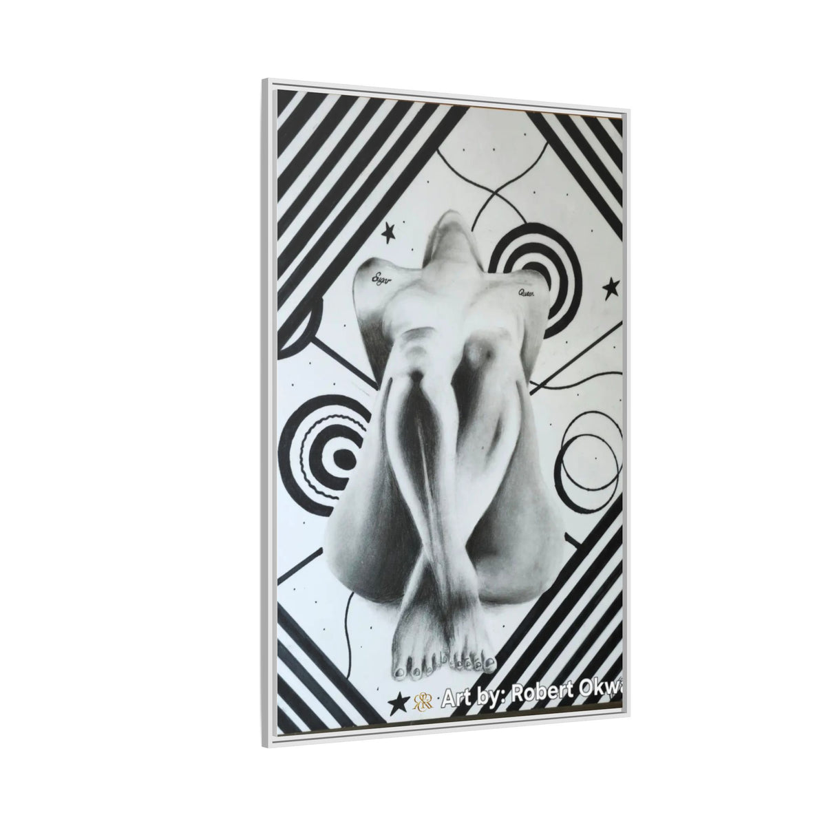 Matte Canvas, Framed (Multi-color)