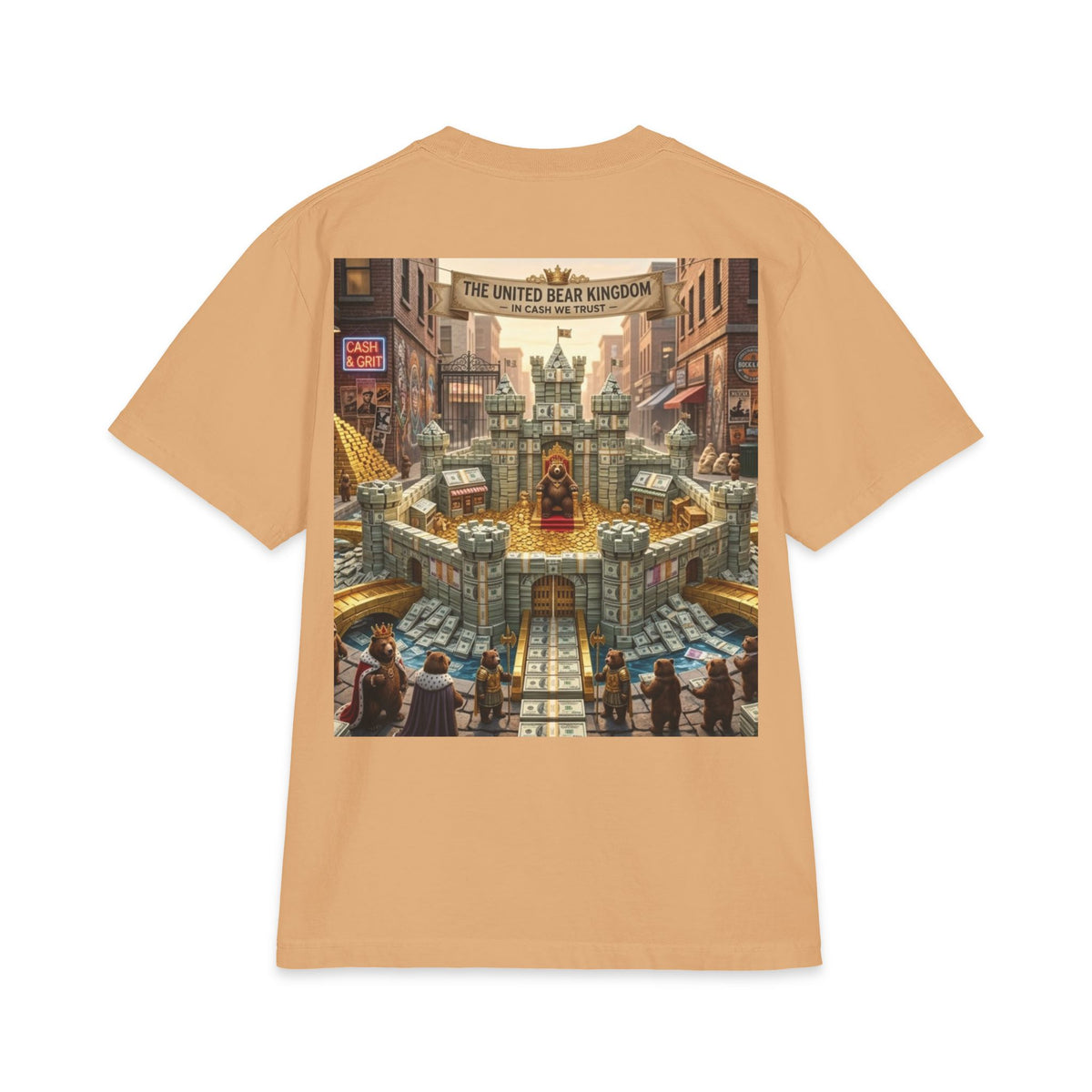 Unisex Max "Rich Bear" Heavyweight Short Sleeve