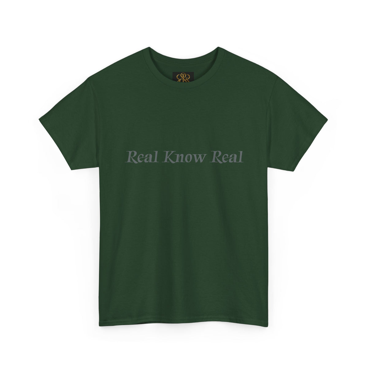 Unisex Heavy"RealKnowReal" Cotton Tee
