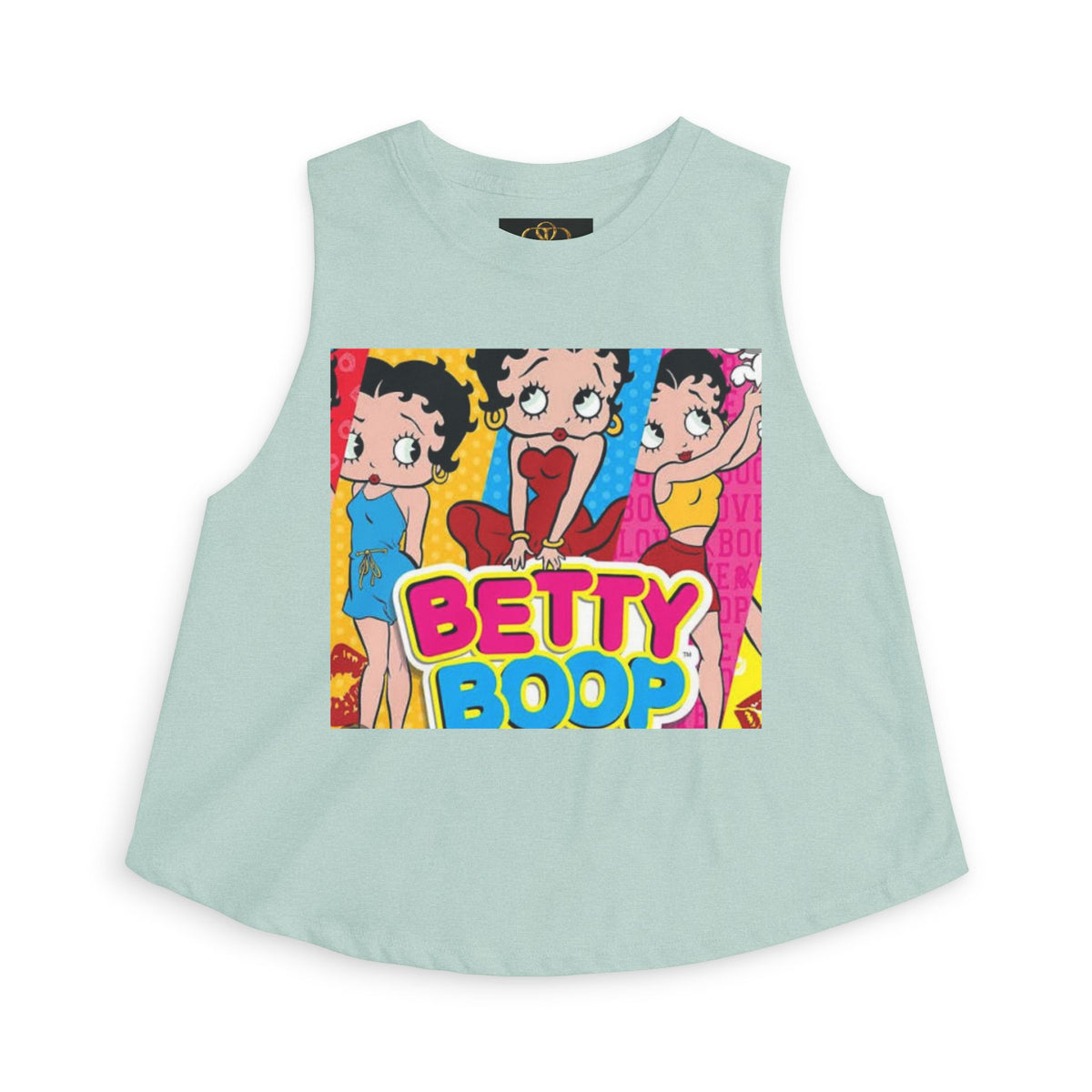 Betty Boop Retro Pop Crop Top — Vintage Cartoon Graphic Tank