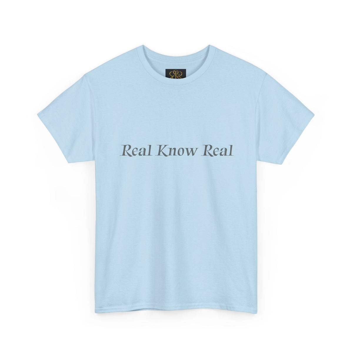 Unisex Heavy"RealKnowReal" Cotton Tee