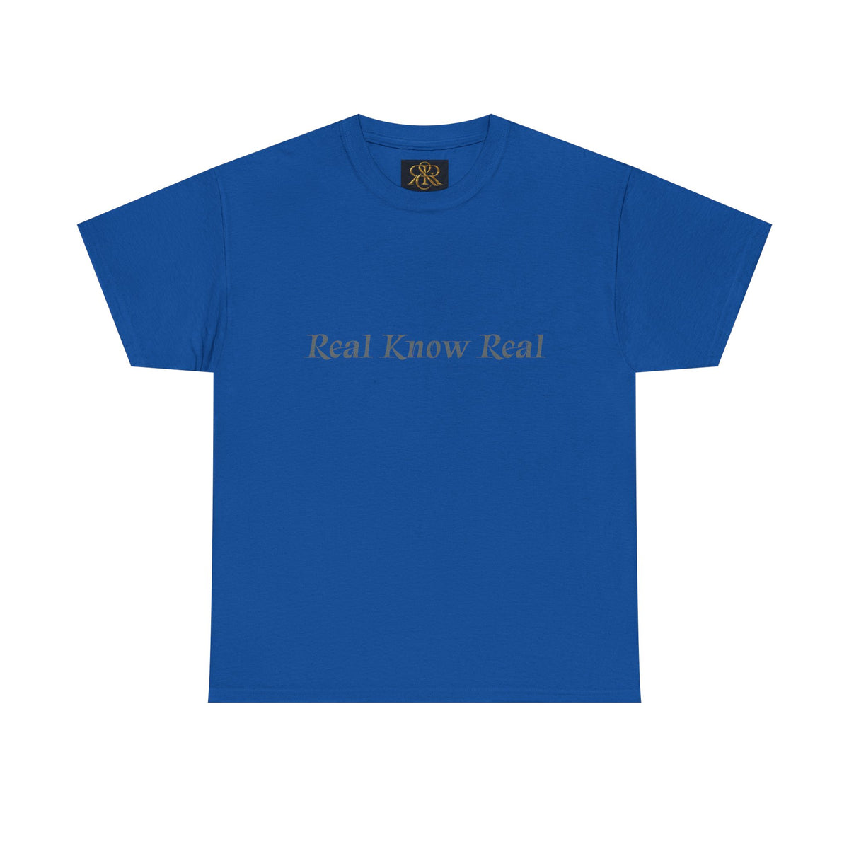 Unisex Heavy"RealKnowReal" Cotton Tee