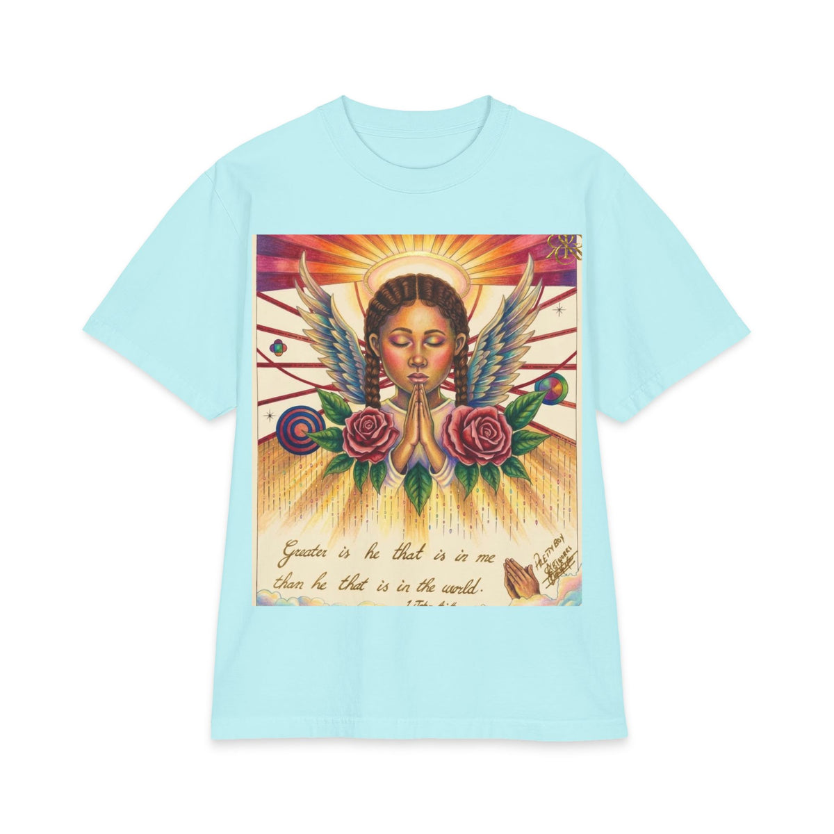 Unisex Max "Angel" Heavyweight Short Sleeve
