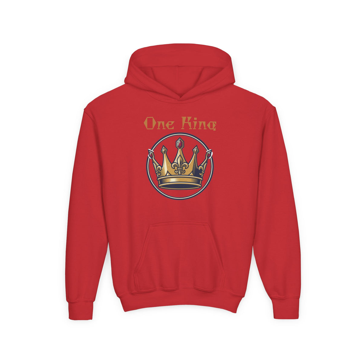 Youth Heavy Blend "One King" Hooded Sweatshirt