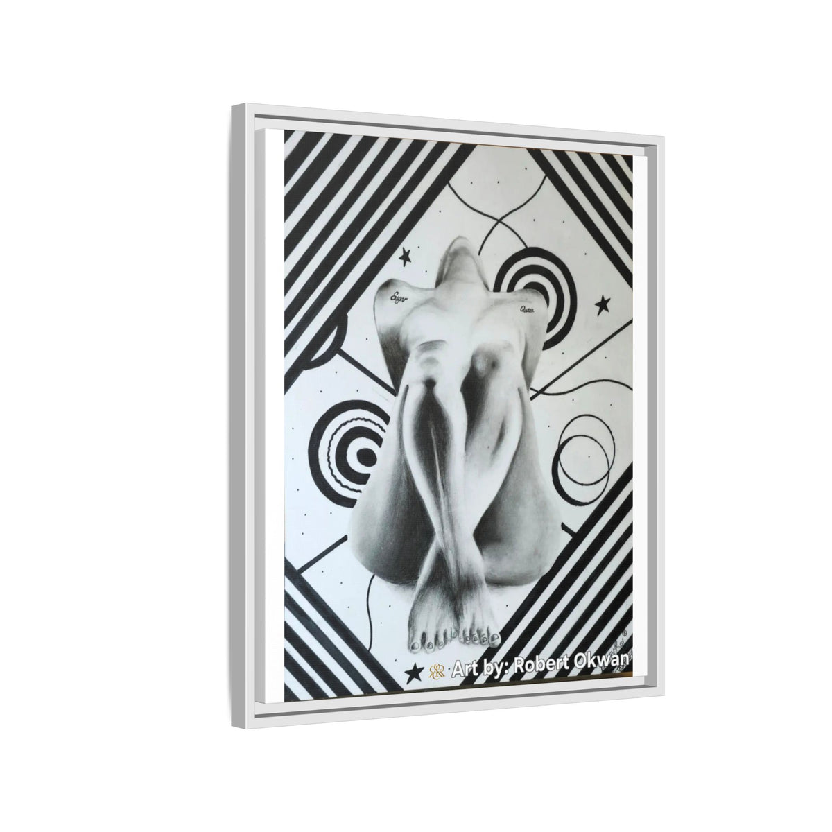 Matte Canvas, Framed (Multi-color)