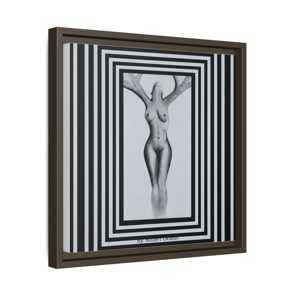 Matte Canvas, Framed (Multi-color)
