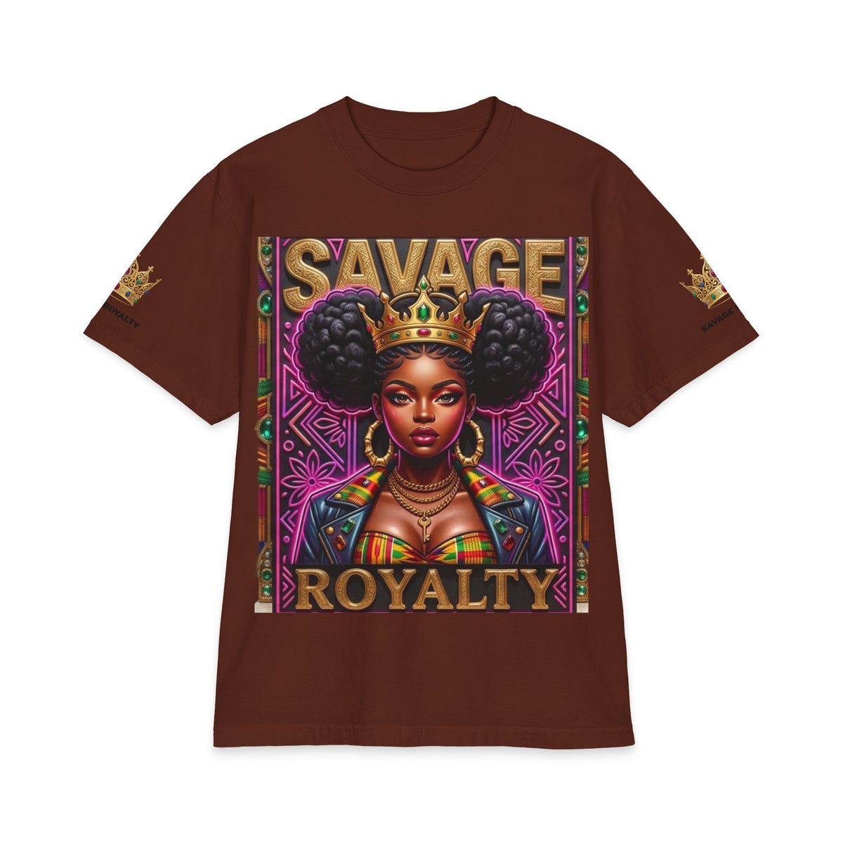 Unisex Max "Savage Royalty" Heavyweight Short Sleeve