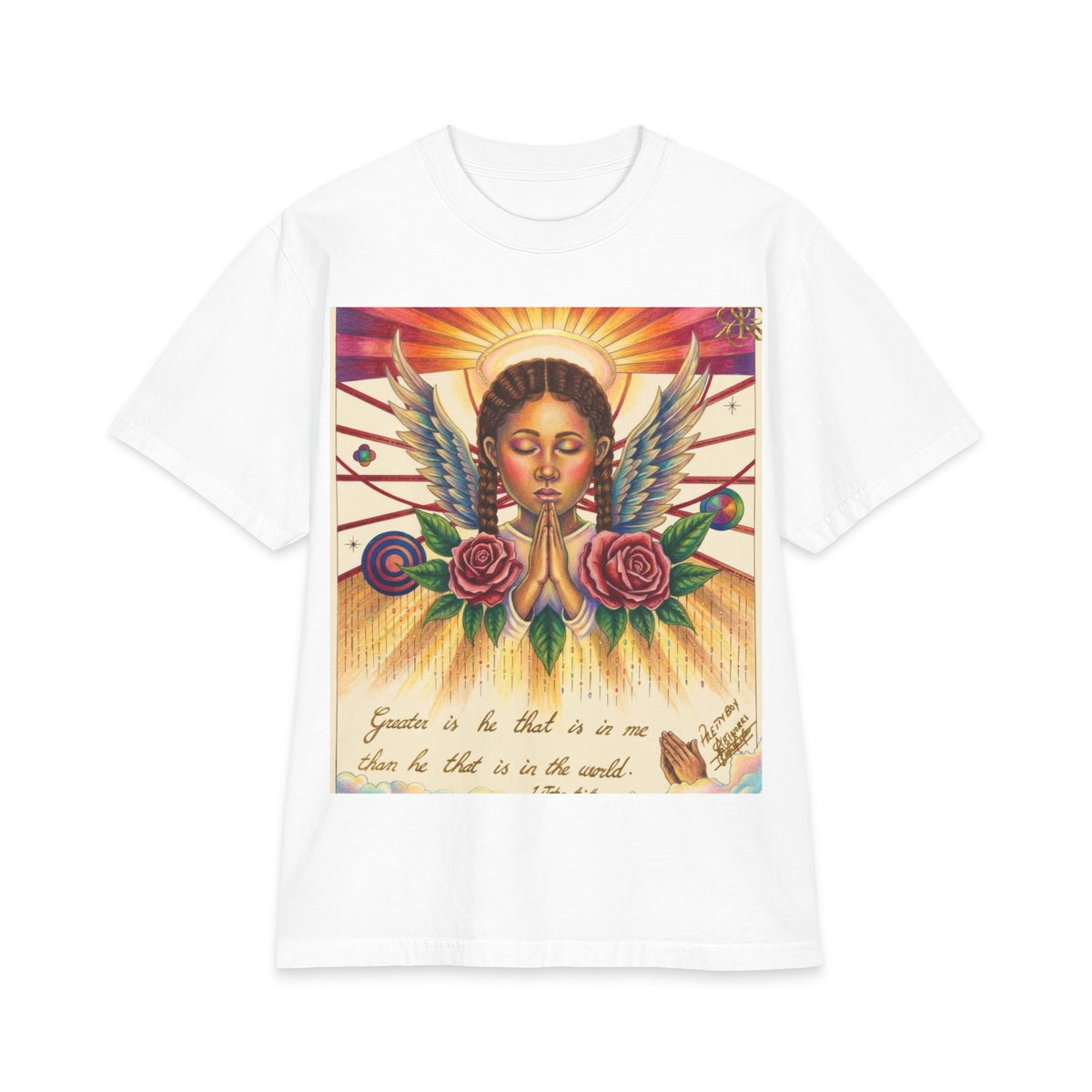 Unisex Max "Angel" Heavyweight Short Sleeve