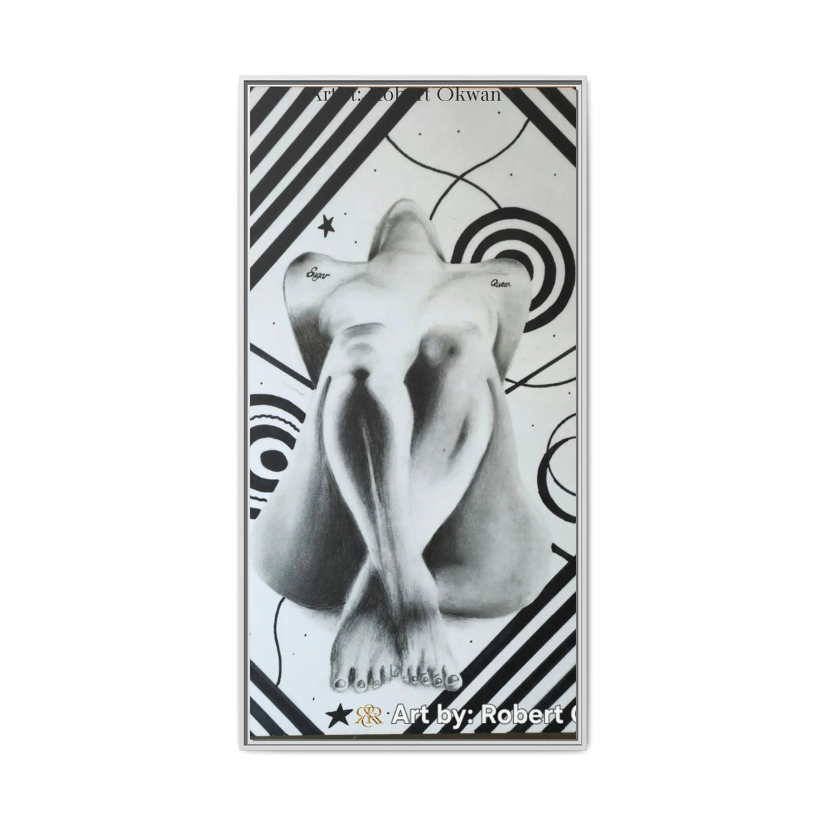 Matte Canvas, Framed (Multi-color)