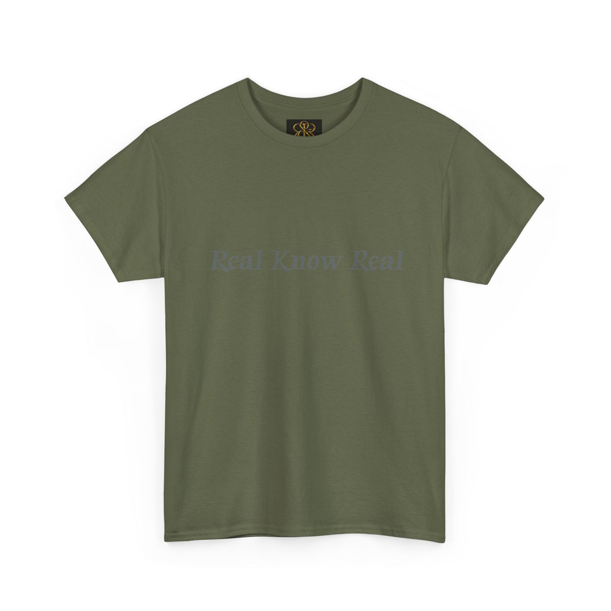Unisex Heavy"RealKnowReal" Cotton Tee