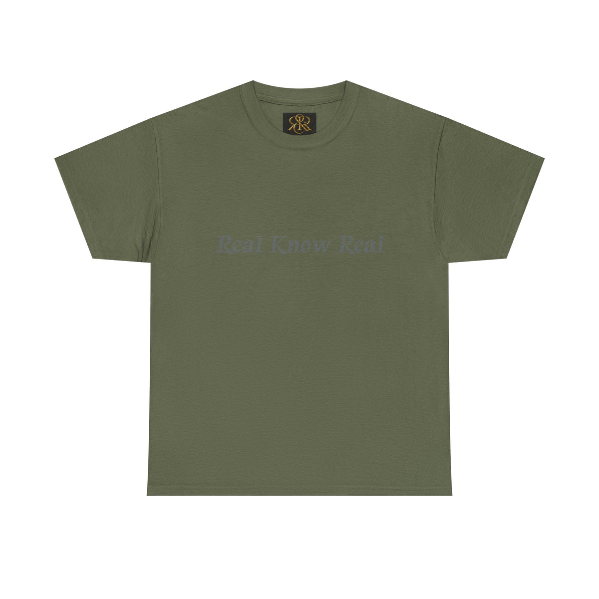 Unisex Heavy"RealKnowReal" Cotton Tee