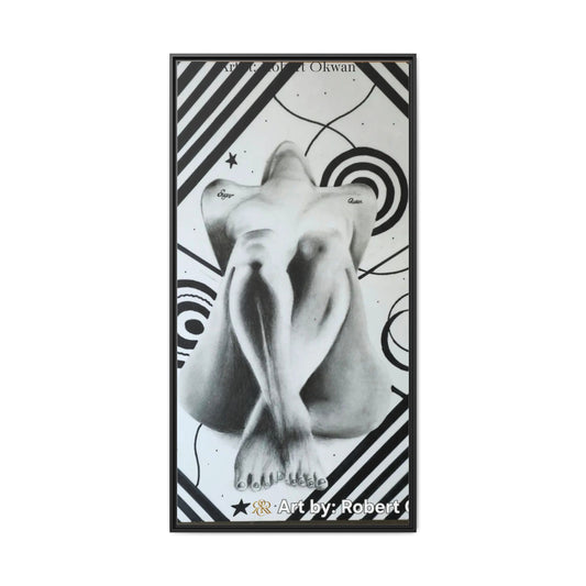 Matte Canvas, Framed (Multi-color)