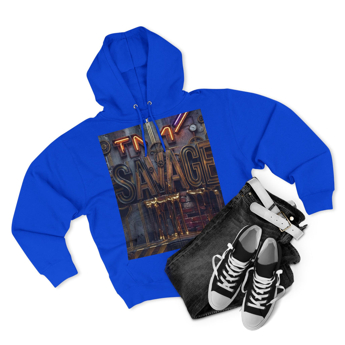 Unisex "Savage graphic" Zip Hoodie