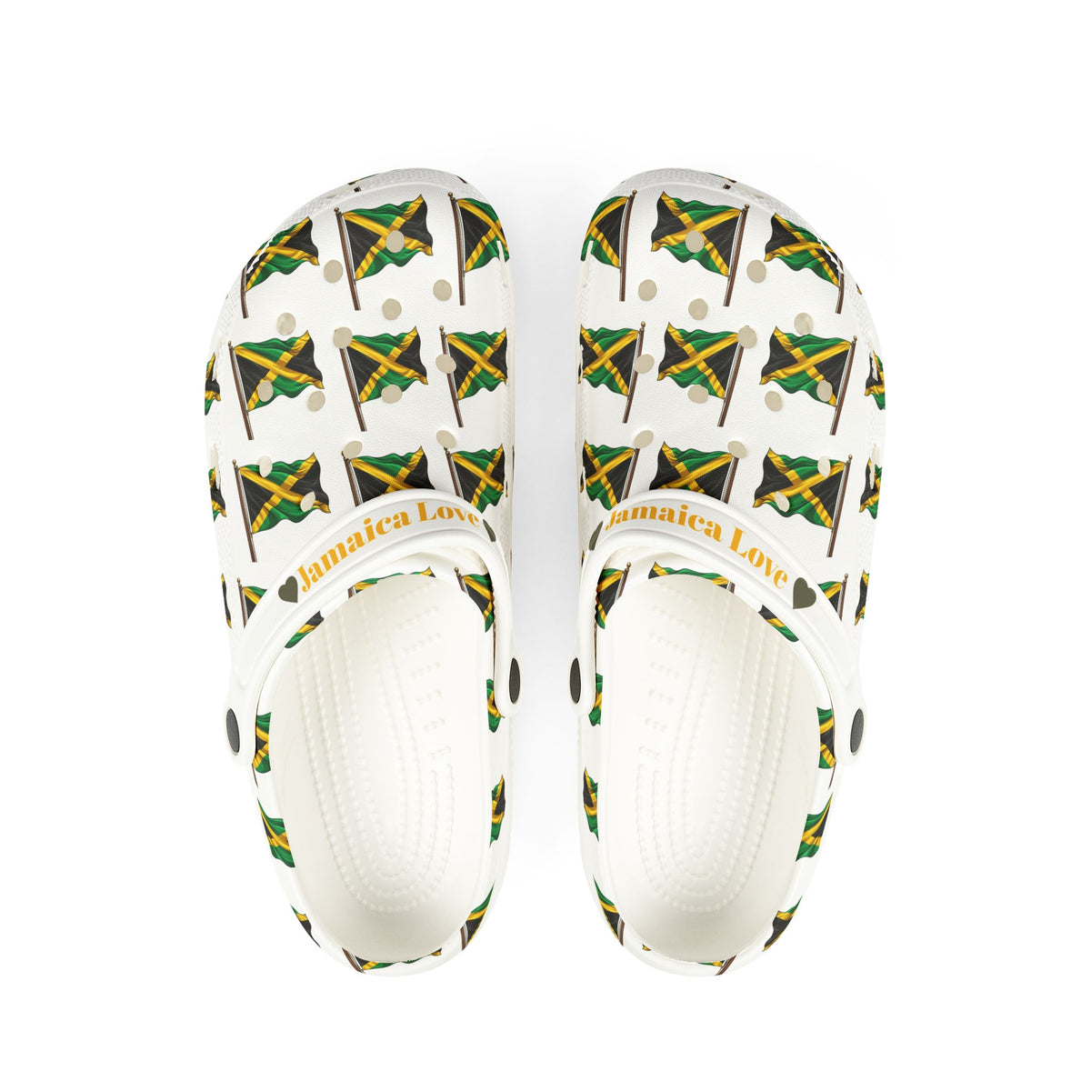 Adults"EVA Foam Rubber Shoes (AOP)