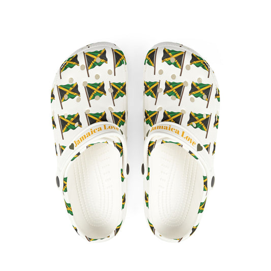 Adults"EVA Foam Rubber Shoes (AOP)