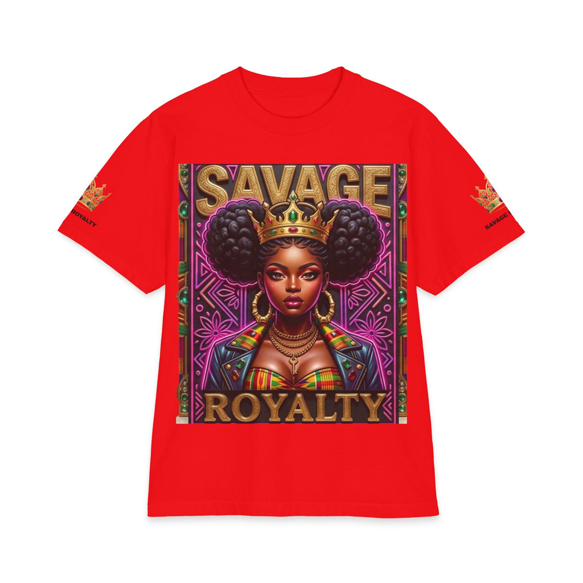 Unisex Max "Savage Royalty" Heavyweight Short Sleeve