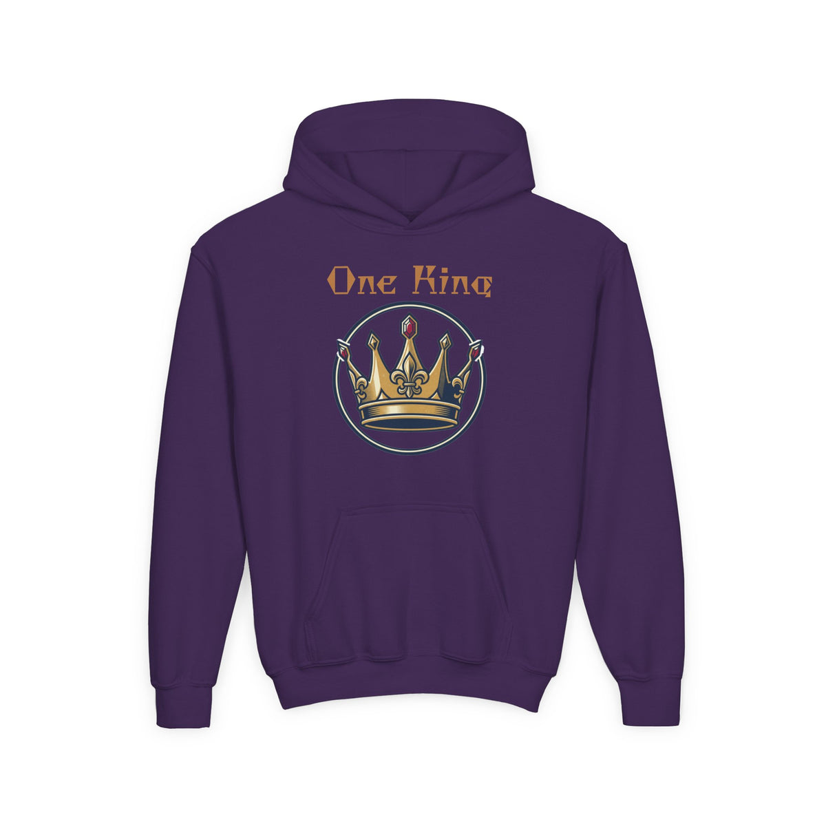 Youth Heavy Blend "One King" Hooded Sweatshirt