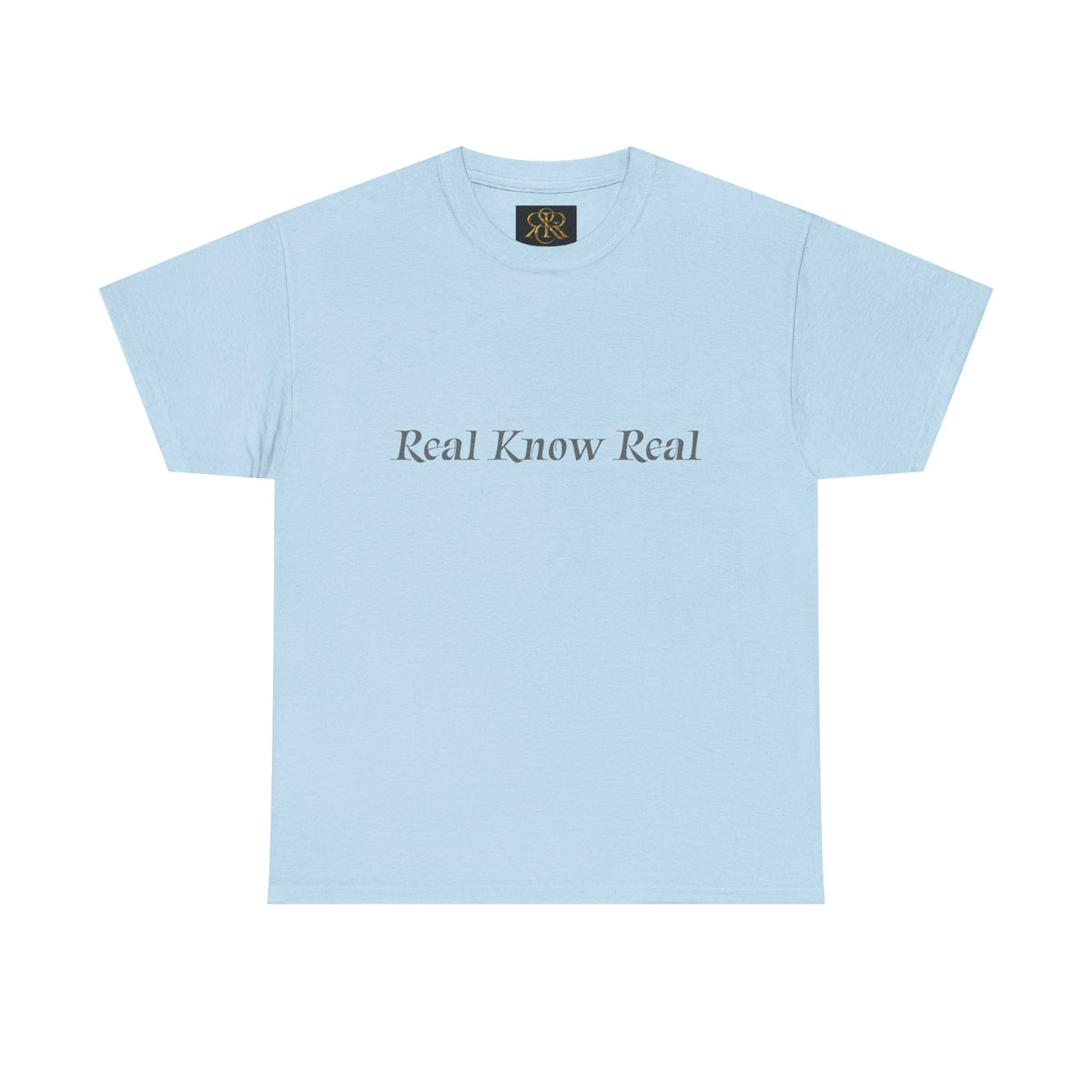 Unisex Heavy"RealKnowReal" Cotton Tee