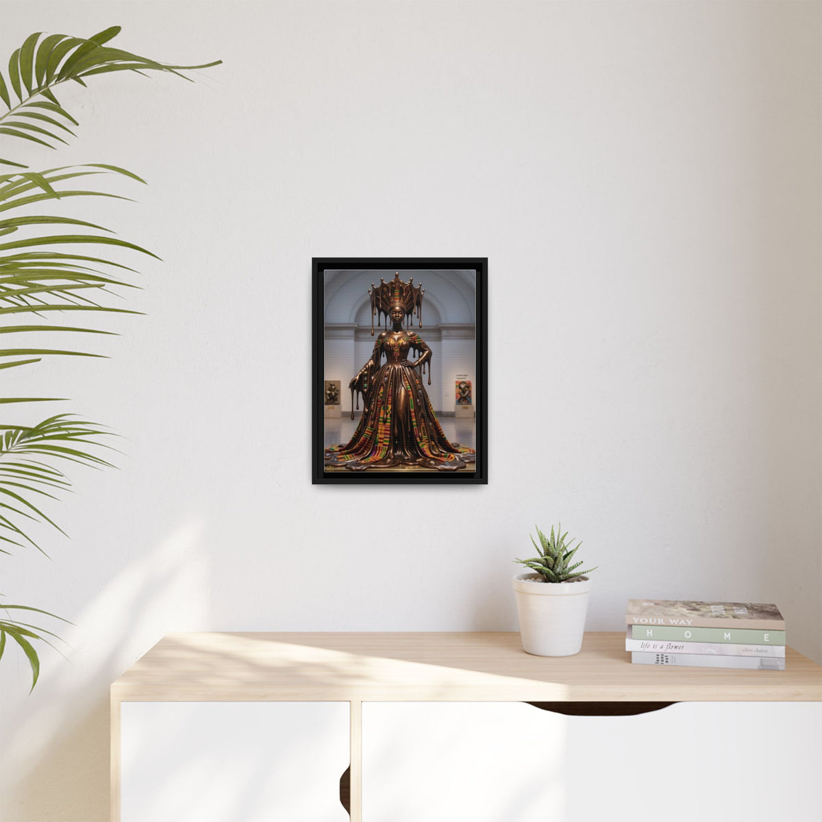 Matte Canvas, Framed (Multi-color)