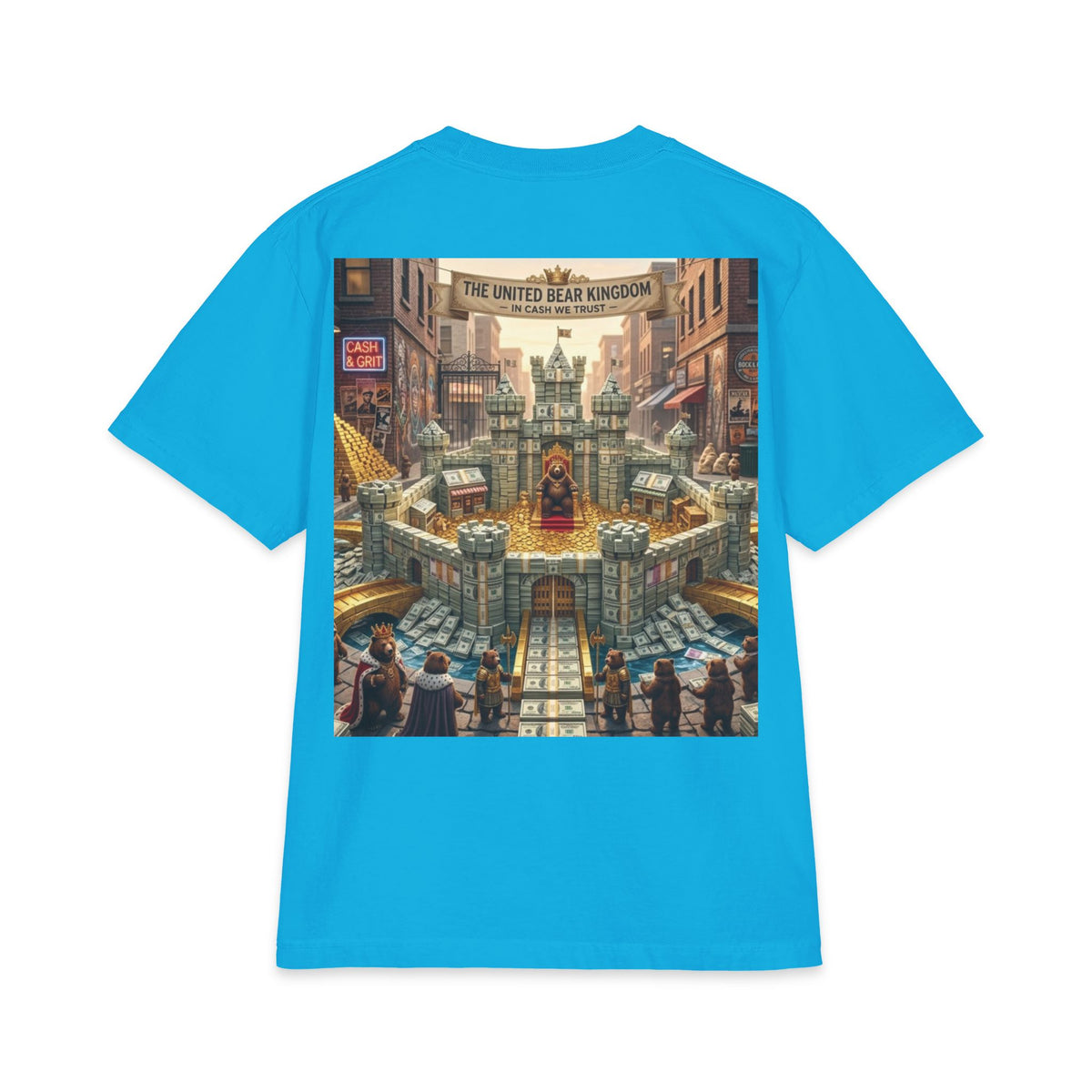 Unisex Max "Rich Bear" Heavyweight Short Sleeve