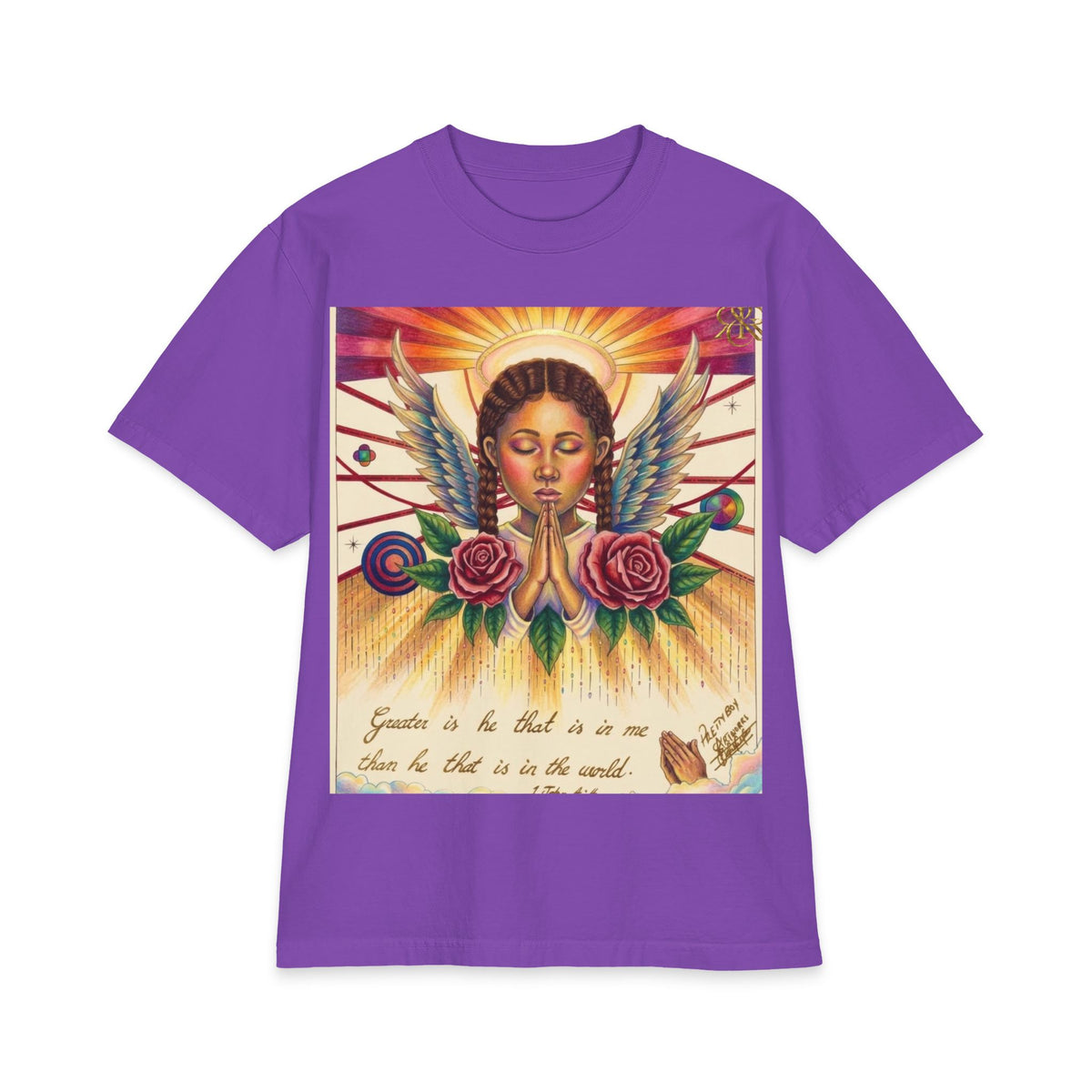 Unisex Max "Angel" Heavyweight Short Sleeve