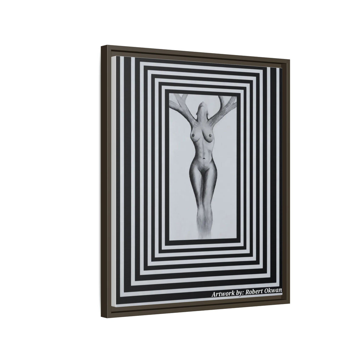 Matte Canvas, Framed (Multi-color)