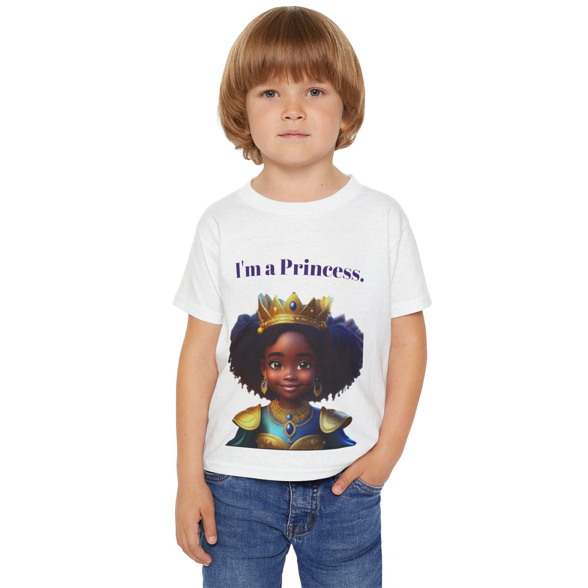 Heavy Cotton™ "Princess" Toddler T-shirt