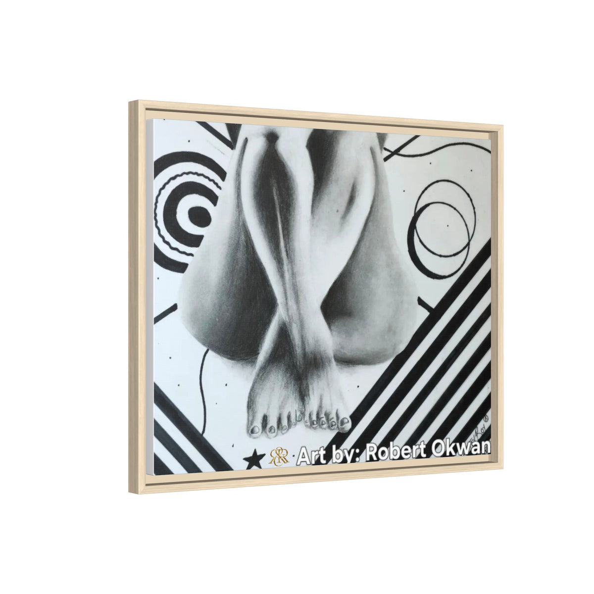 Matte Canvas, Framed (Multi-color)