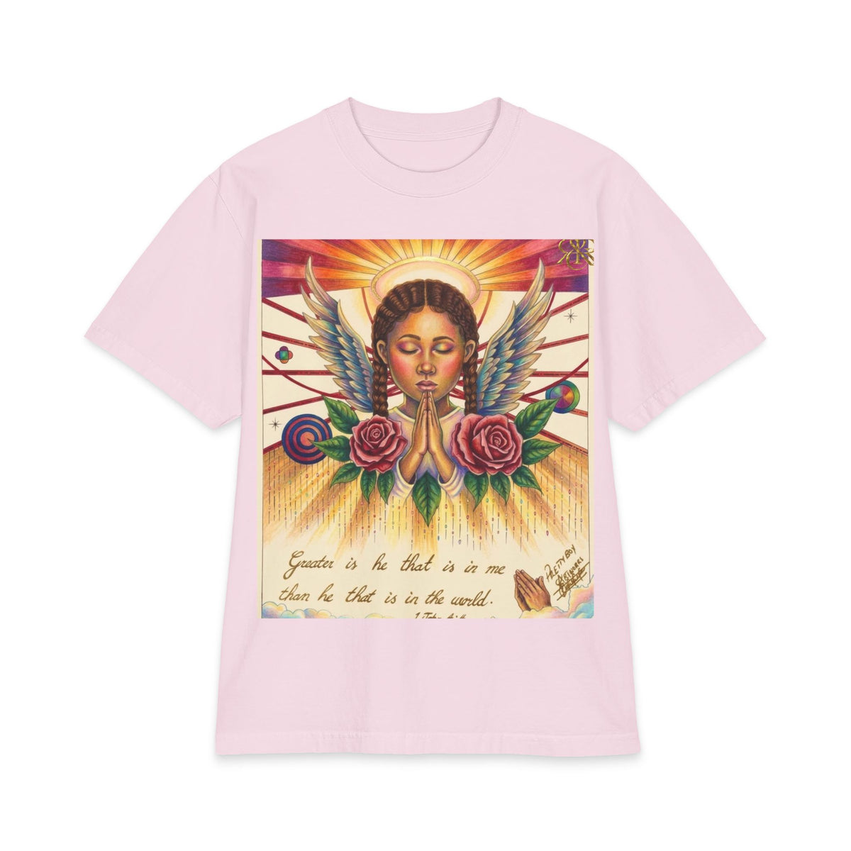 Unisex Max "Angel" Heavyweight Short Sleeve