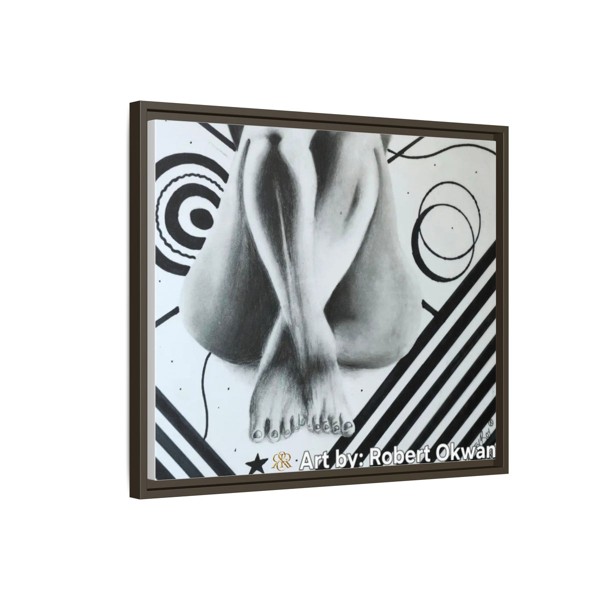 Matte Canvas, Framed (Multi-color)