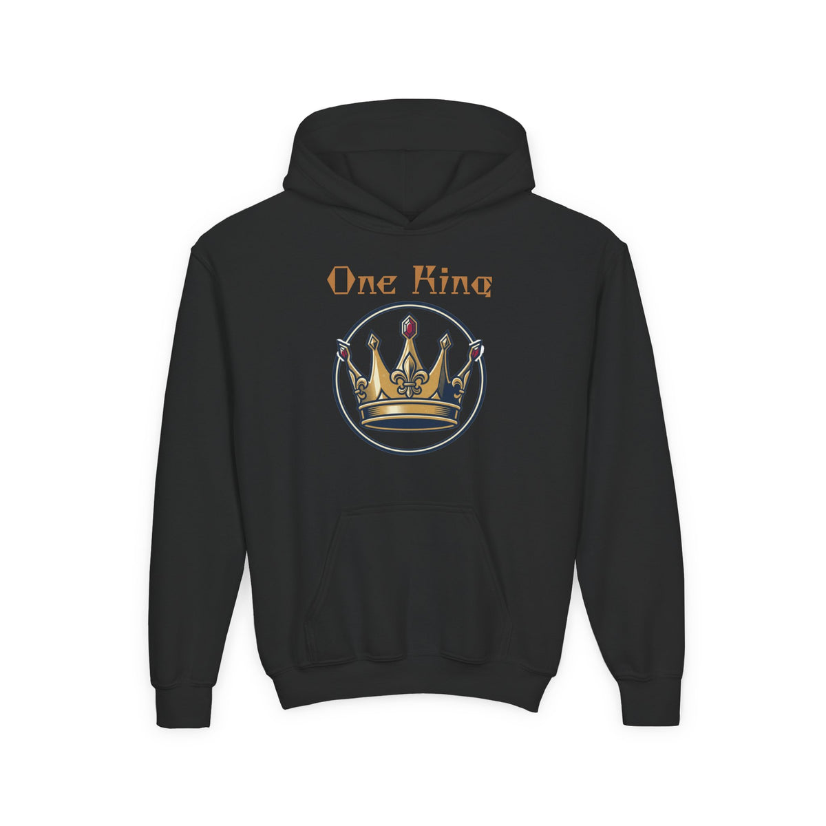 Youth Heavy Blend "One King" Hooded Sweatshirt