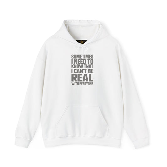 Unisex "Real Quote" Heavy Blend™ Hooded Sweatshirt