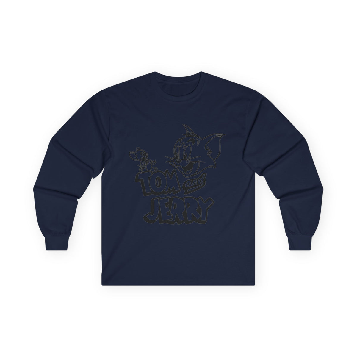 Unisex Ultra Cotton "Tom and Jerry" Long Sleeve Tee