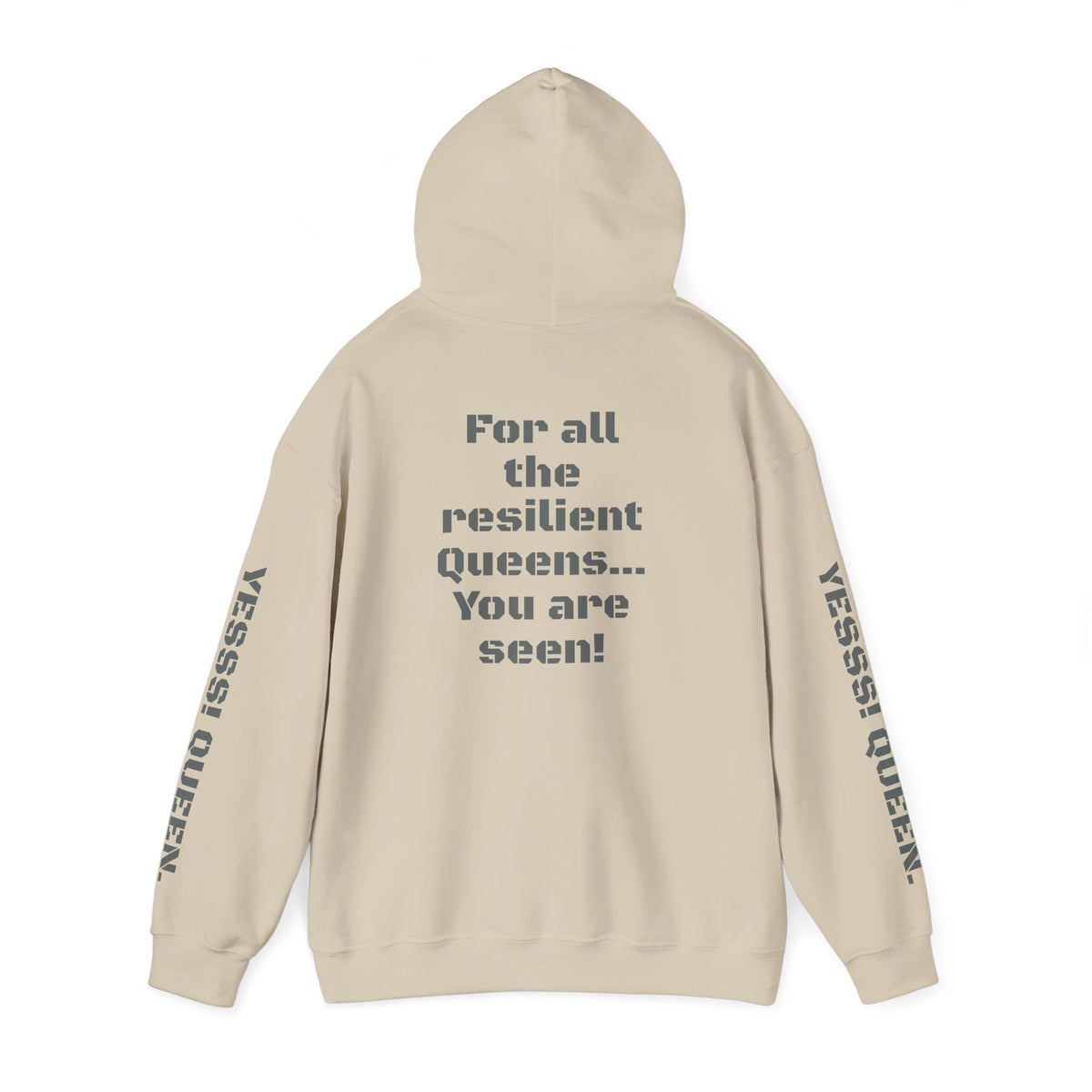 Crowned Girl Hoodie - Black Girl Magic Royalty Sweatshirt
